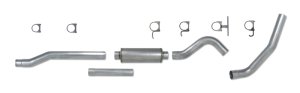 Ford F250 Performance Exhaust - Single - Diamond Eye Performance - Cat Back 4in AL - `03-`07